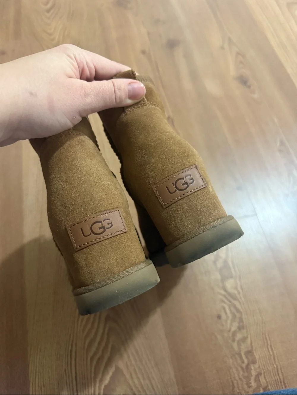 UGG suede heeled